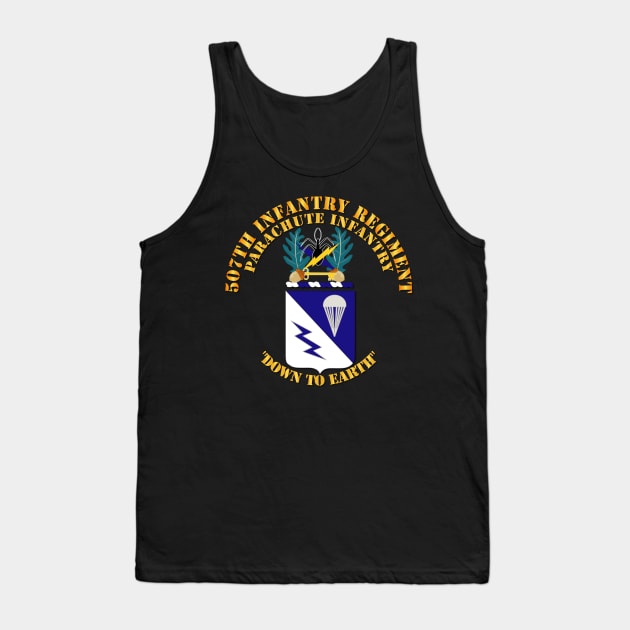 COA - 507th Infantry Regiment Tank Top by twix123844